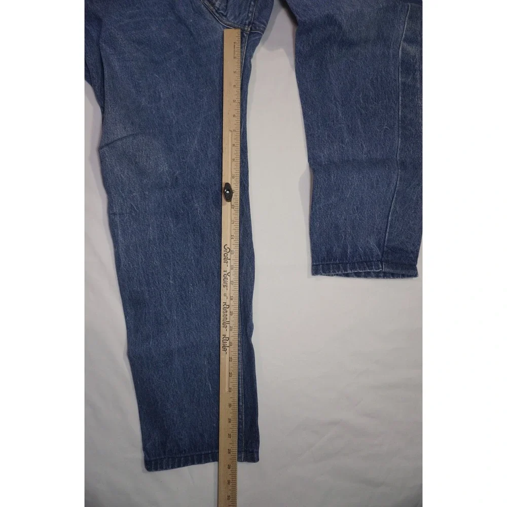 Levi's 46x36 501 Blue Cotton Denim Straight Leg Jeans Made In USA